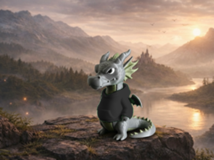 Hoodie Drache Vorschau