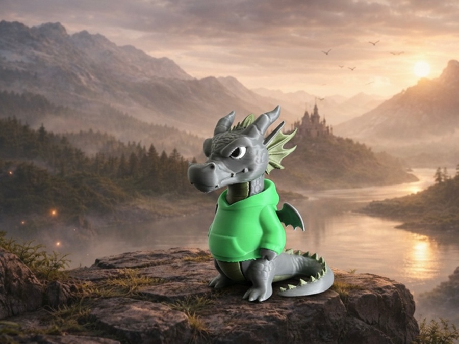 Hoodie Drache